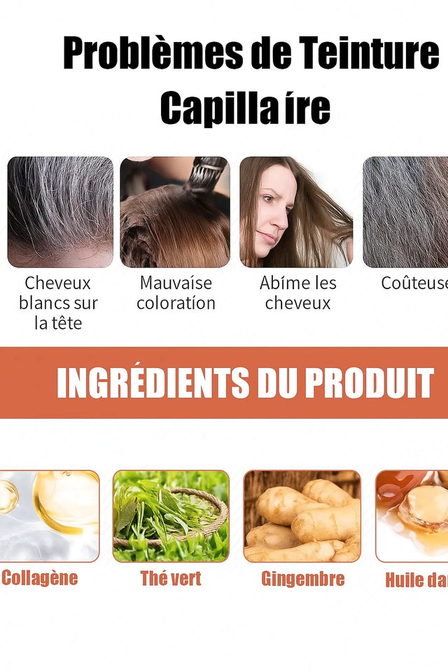 SHAMPOING COLORANT NOIR