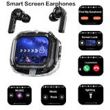 ECOUTEURS TRANSPARENT Air max ECRAN LED TACTILE