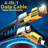 MONSTER CABLE ( 4 EN 1 ) + Un Boîtier fast offert
