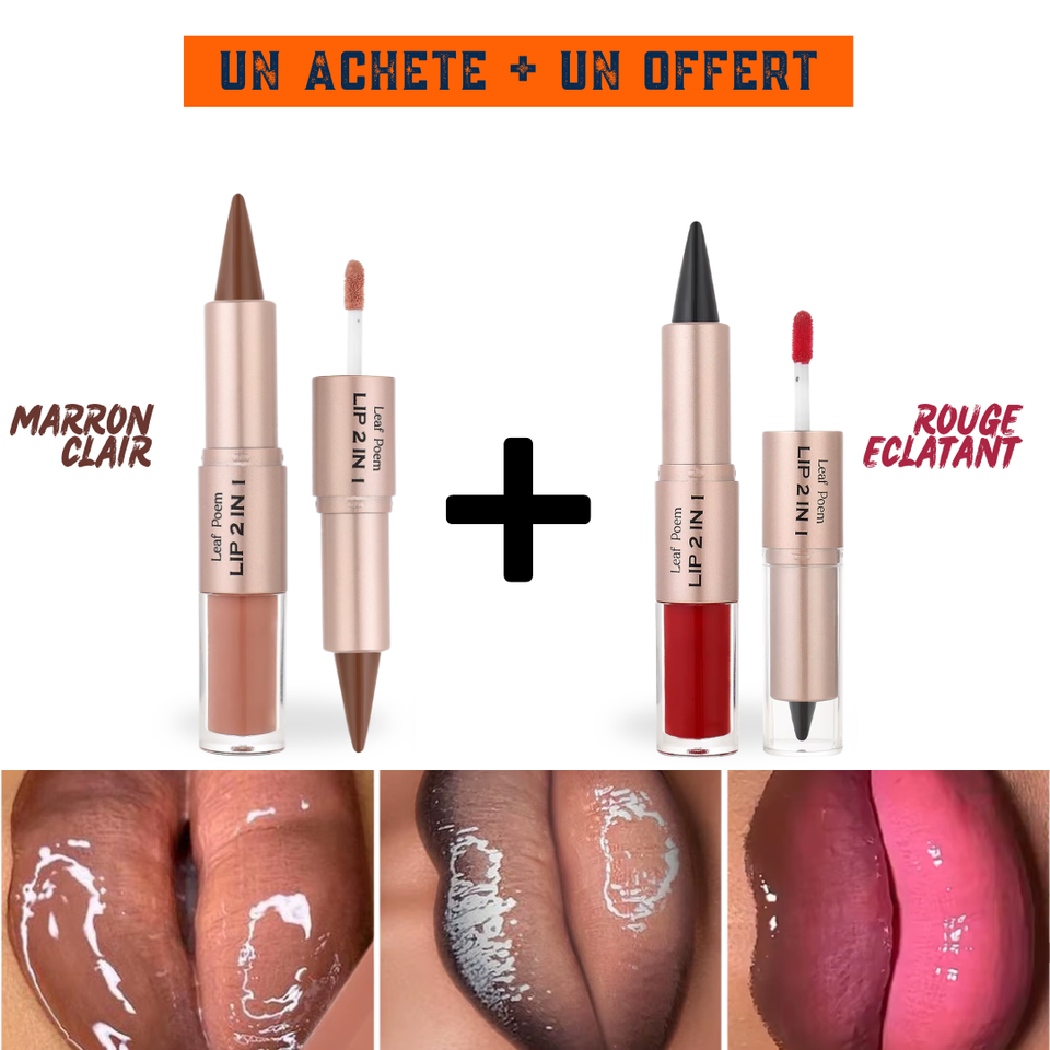 Lip gloss CRAYON DE CONTOUR 2 EN 1