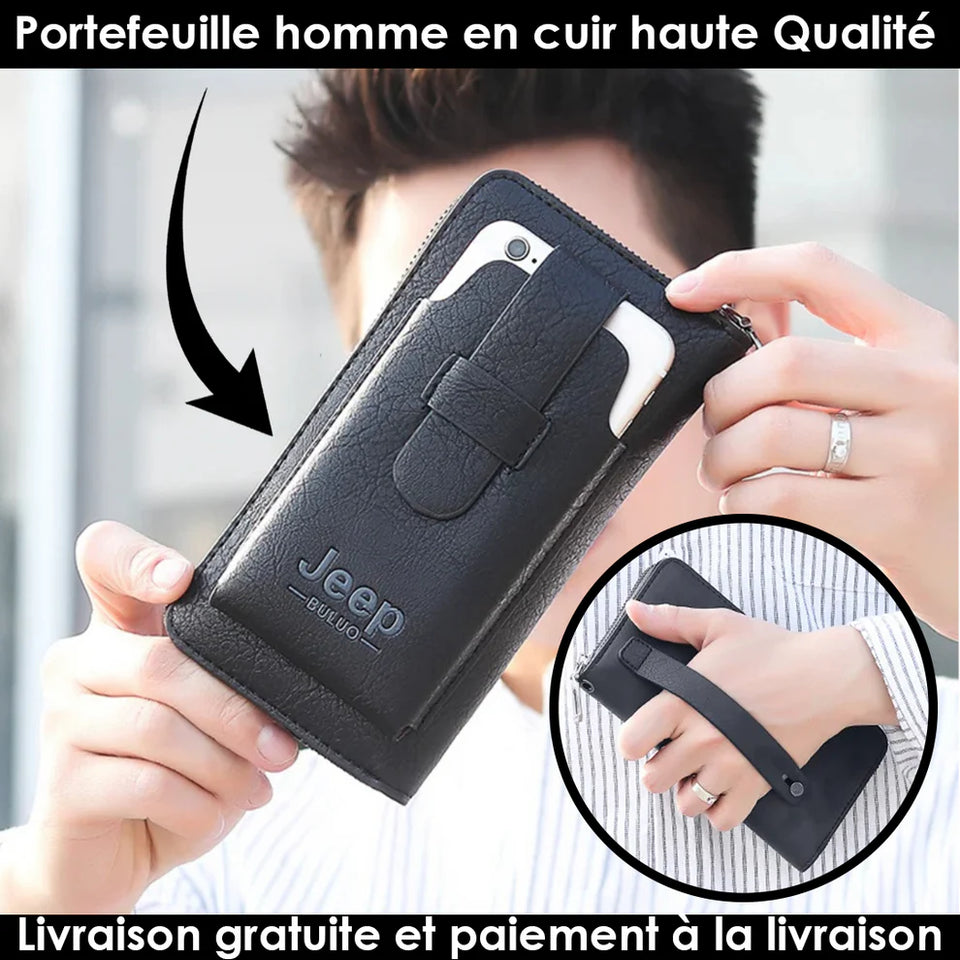 PORTEFEUILLE HOMME D’AFFAIRE CLASS SIMILI CUIR