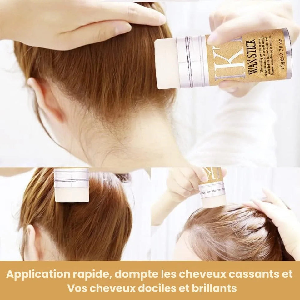 CIRE COIFFANTE CHEVEUX CASSE 1 acheter = 1 offert 🎁