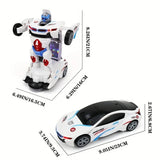 VOITURE ROBOTISEE TRANSFORMABLE AVEC TELECOMMANDE !( Promotion  décembre )🚗🤖