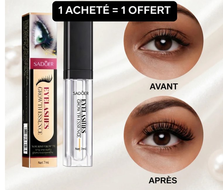 Sérum de Croissance pour Cils (1 Acheté = 1 OFFERT)