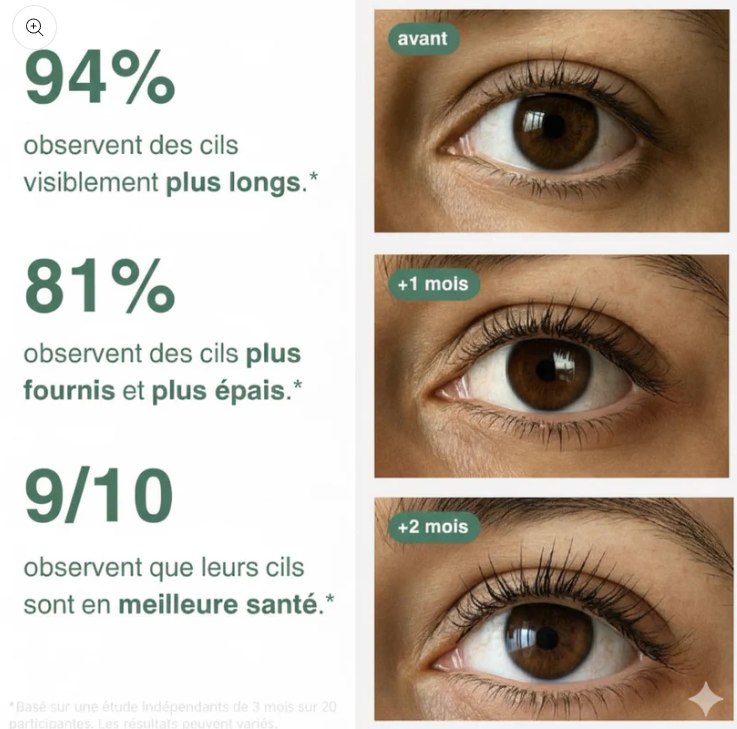 Sérum de Croissance pour Cils (1 Acheté = 1 OFFERT)