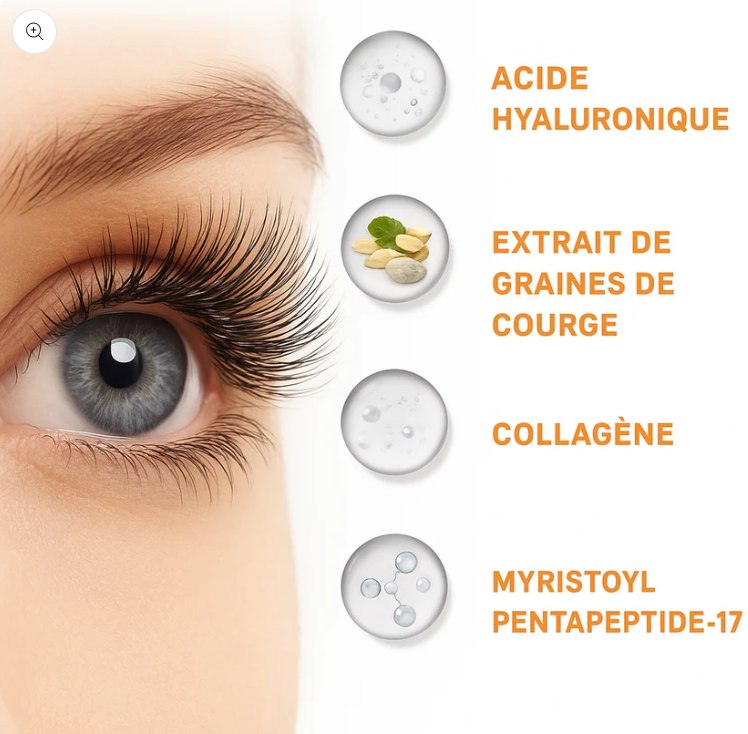 Sérum de Croissance pour Cils (1 Acheté = 1 OFFERT)